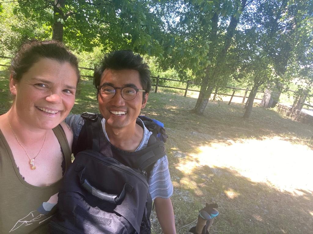 Originele foto van Annemie op dag 39: Negreira naar Santa Mariña
