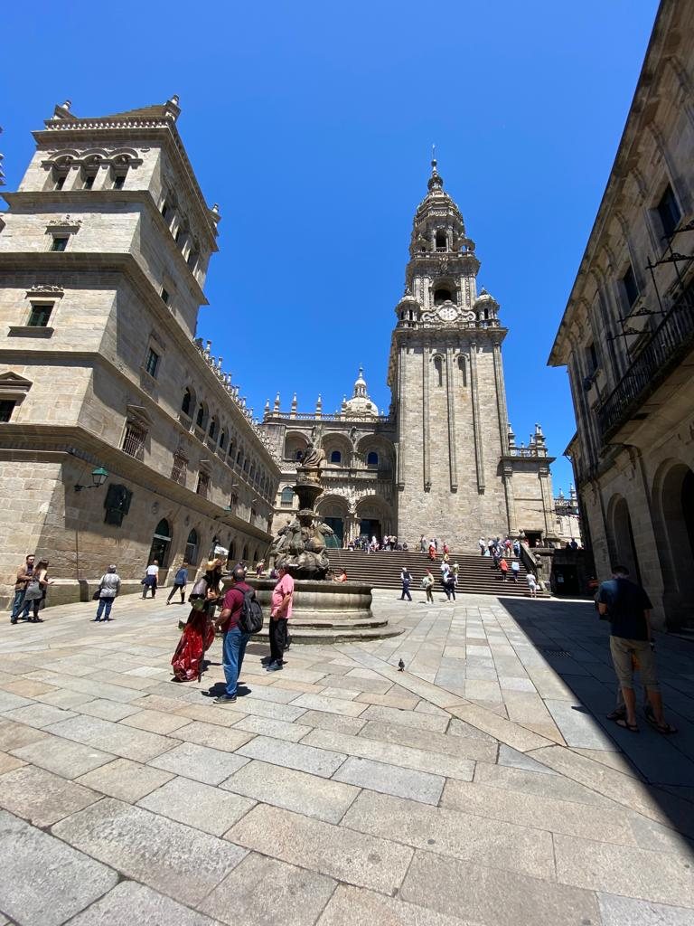 Originele foto van Annemie op dag 37: Santiago de Compostela naar Santiago de Compostela
