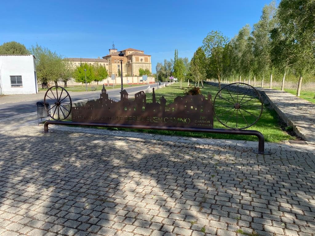 Originele foto van Annemie op dag 20: Población de Campos naar Calzadilla de la Cueza