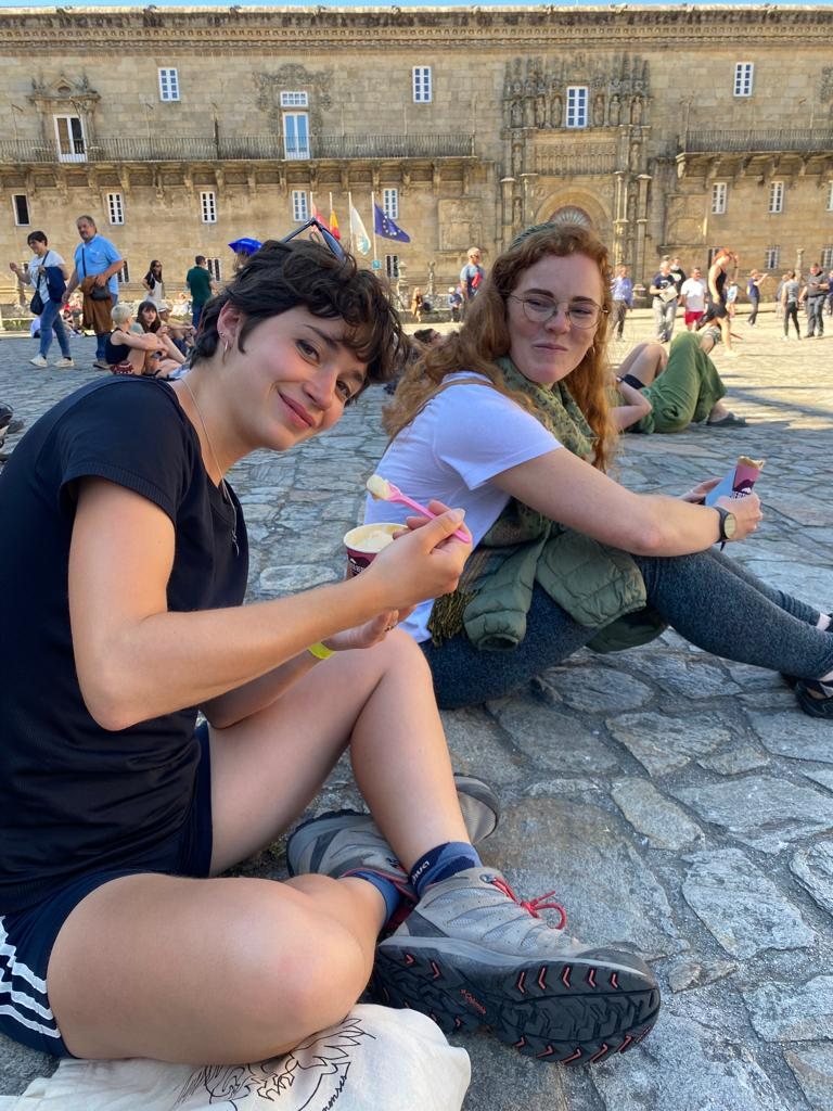 Originele foto van Annemie op dag 37: Santiago de Compostela naar Santiago de Compostela