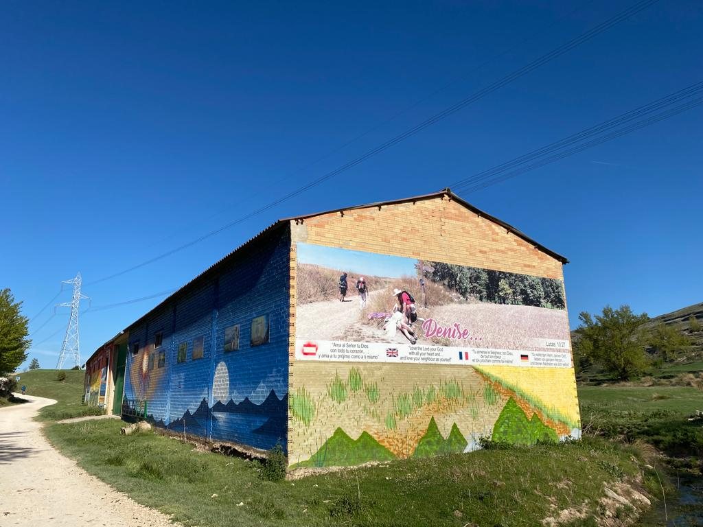 Originele foto van Annemie op dag 18: Burgos naar Castrojeriz