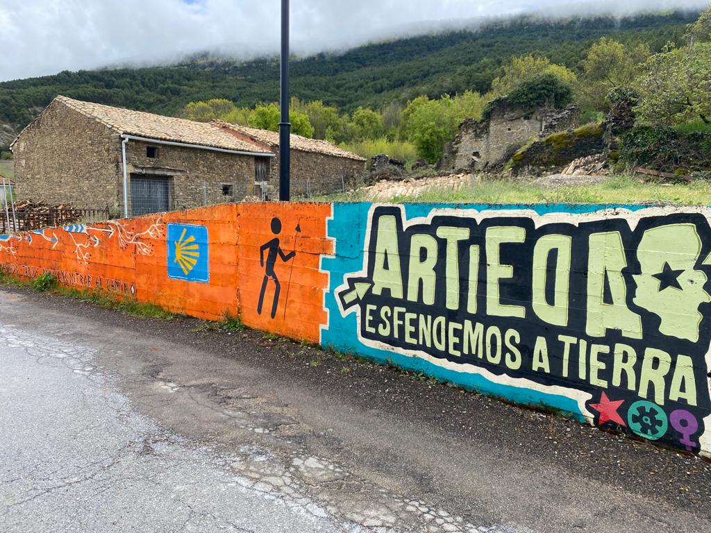 Originele foto van Annemie op dag 4: Arrés naar Ruesta