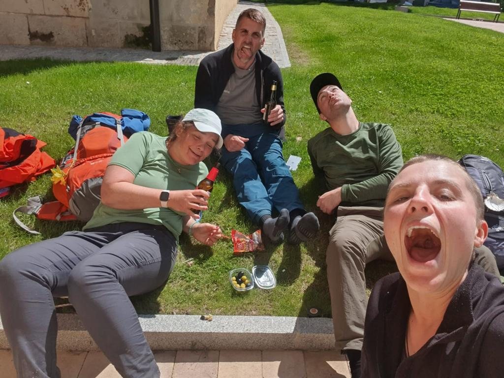 Originele foto van Annemie op dag 16: Agés naar Burgos