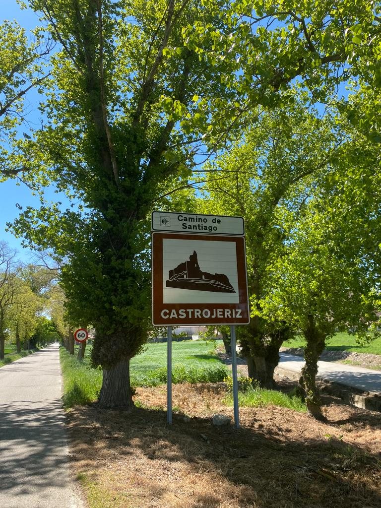 Originele foto van Annemie op dag 18: Burgos naar Castrojeriz