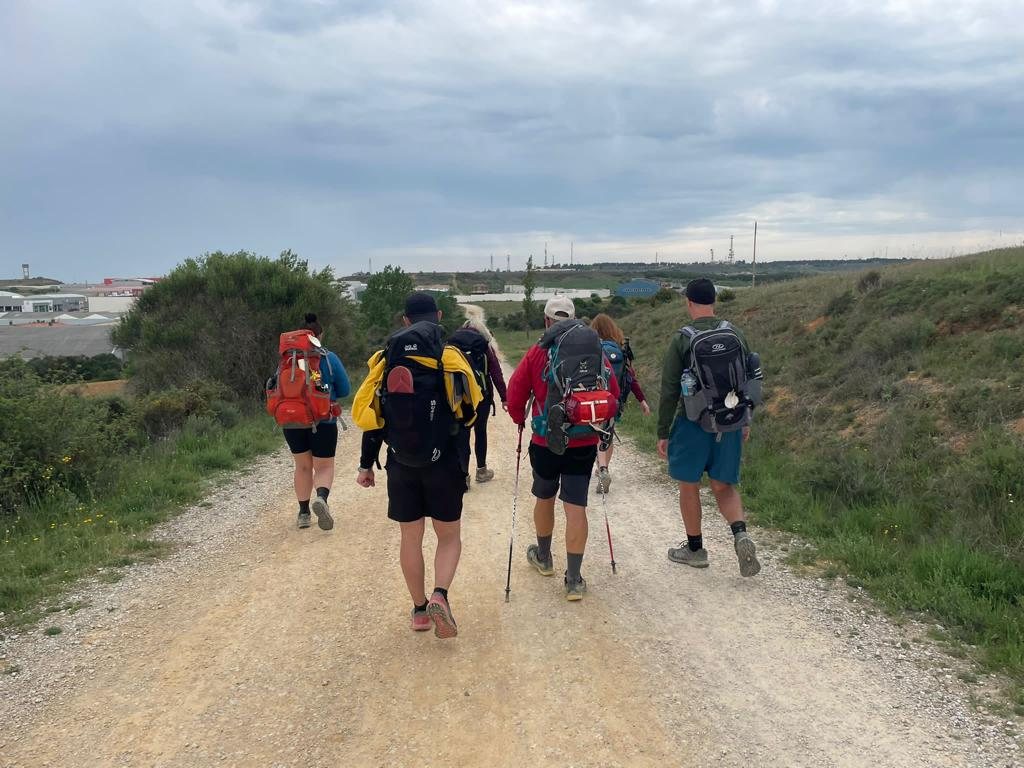 Originele foto van Annemie op dag 23: Puente Villarente naar León