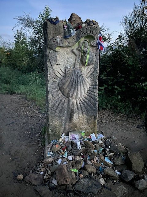 Originele foto van Annemie op dag 36: O Pedrouzo naar Santiago de Compostela