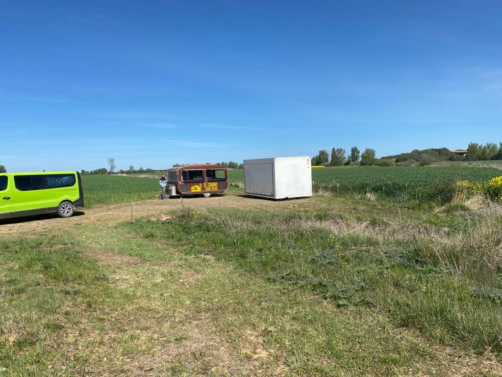 Originele foto van Annemie op dag 20: Población de Campos naar Calzadilla de la Cueza