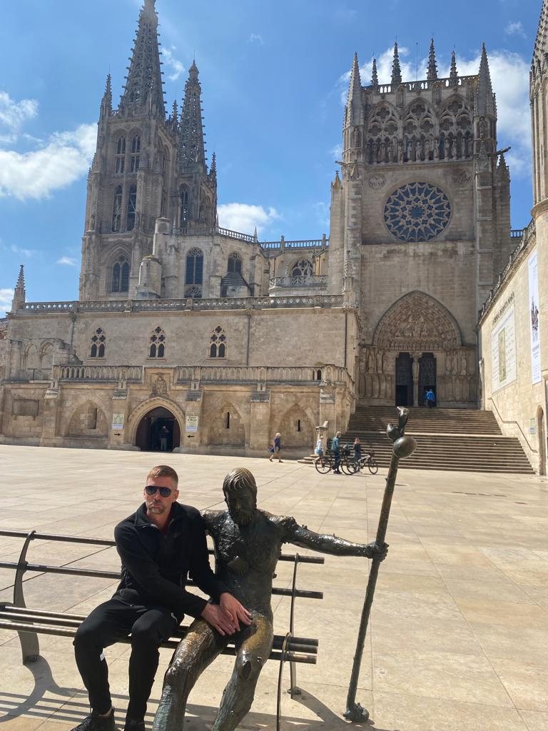 Originele foto van Annemie op dag 16: Agés naar Burgos