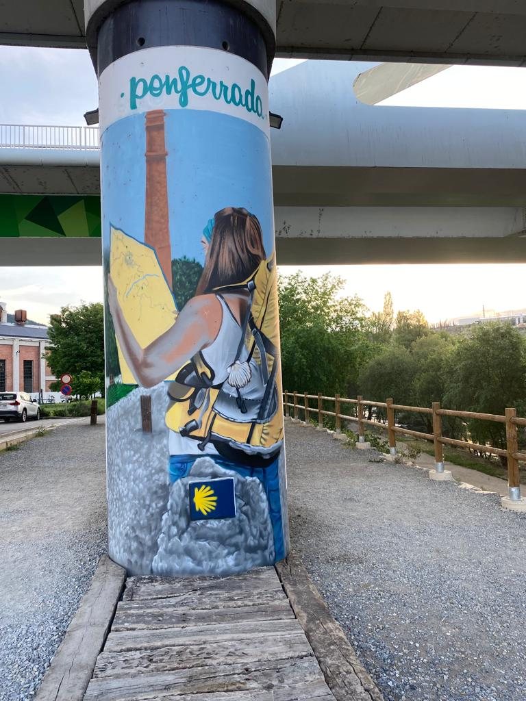 Originele foto van Annemie op dag 29: Ponferrada naar Villafranca del Bierzo