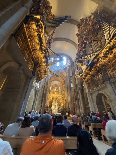 Originele foto van Annemie op dag 36: O Pedrouzo naar Santiago de Compostela