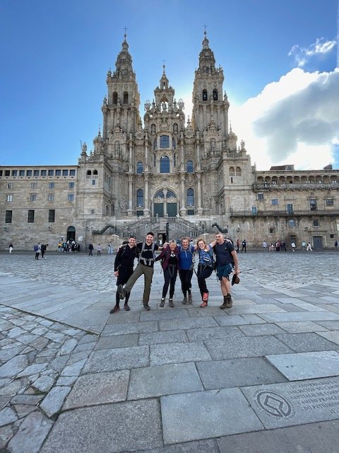 Originele foto van Annemie op dag 36: O Pedrouzo naar Santiago de Compostela