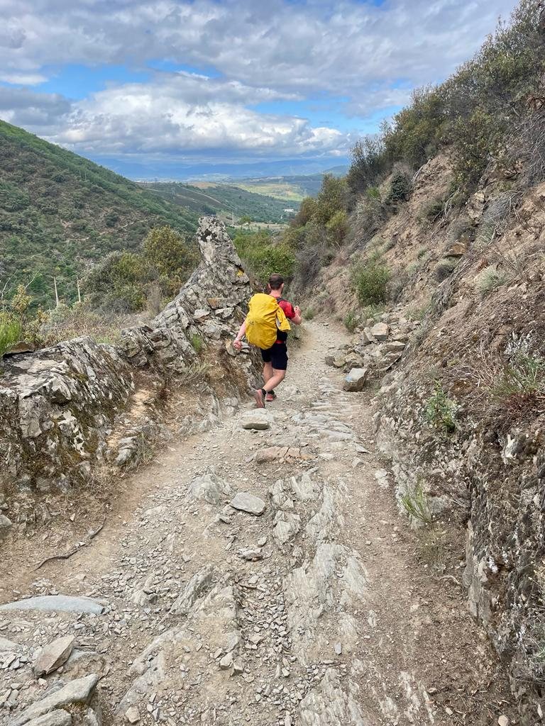 Originele foto van Annemie op dag 28: Foncebadón naar Ponferrada