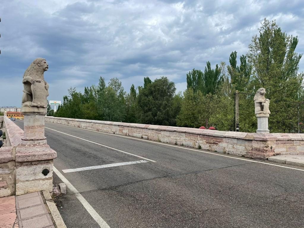 Originele foto van Annemie op dag 23: Puente Villarente naar León