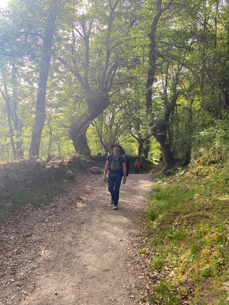Originele foto van Annemie op dag 32: Fonfría naar Sarria