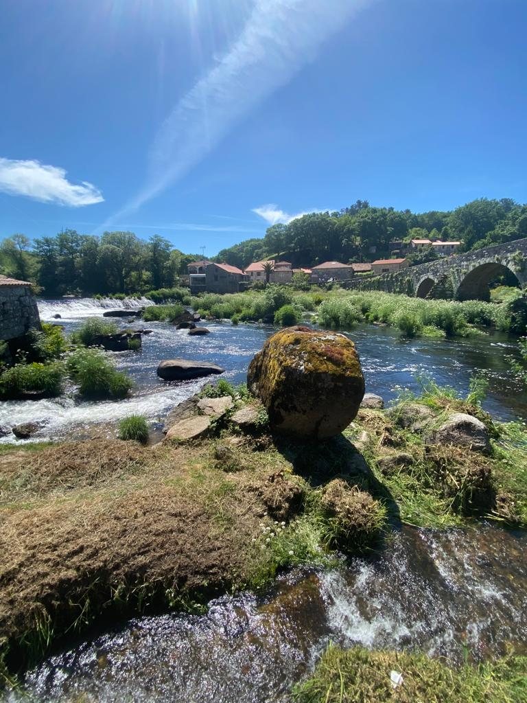 Originele foto van Annemie op dag 38: Santiago de Compostela naar Negreira