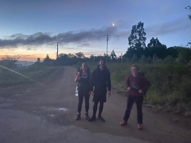 Originele foto van Annemie op dag 36: O Pedrouzo naar Santiago de Compostela