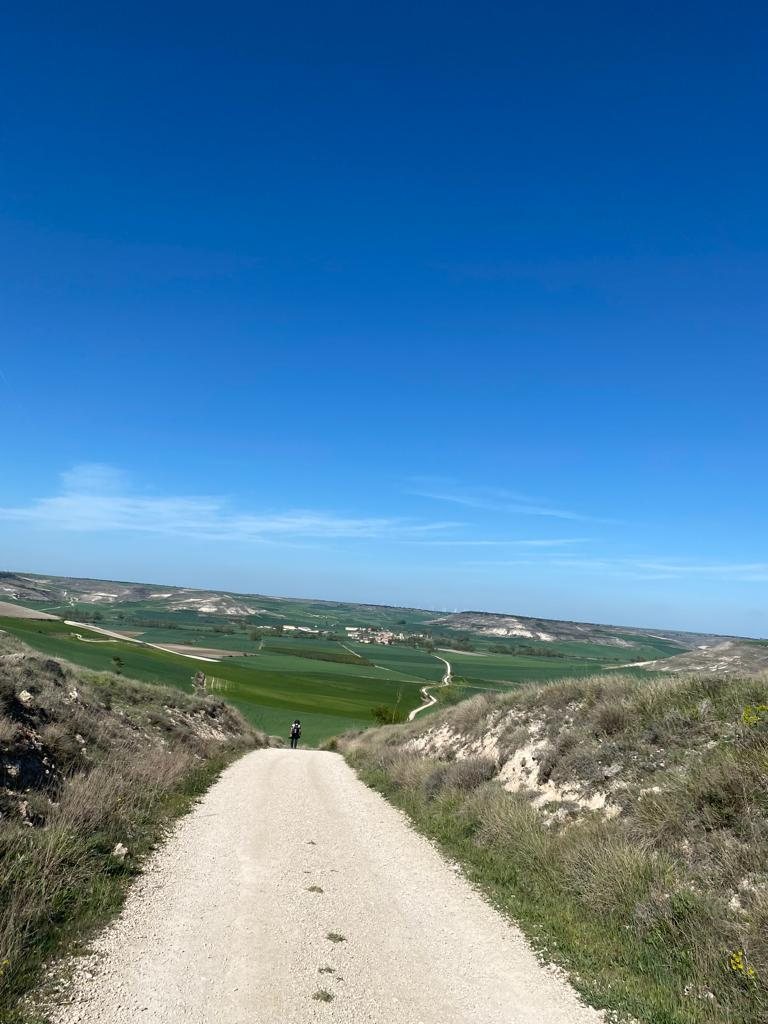 Originele foto van Annemie op dag 18: Burgos naar Castrojeriz