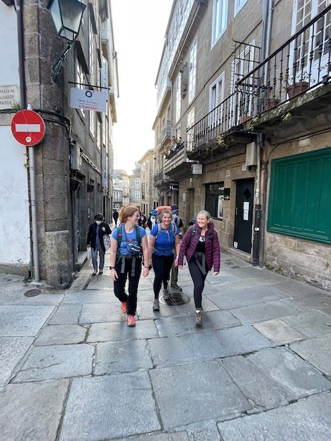 Originele foto van Annemie op dag 36: O Pedrouzo naar Santiago de Compostela