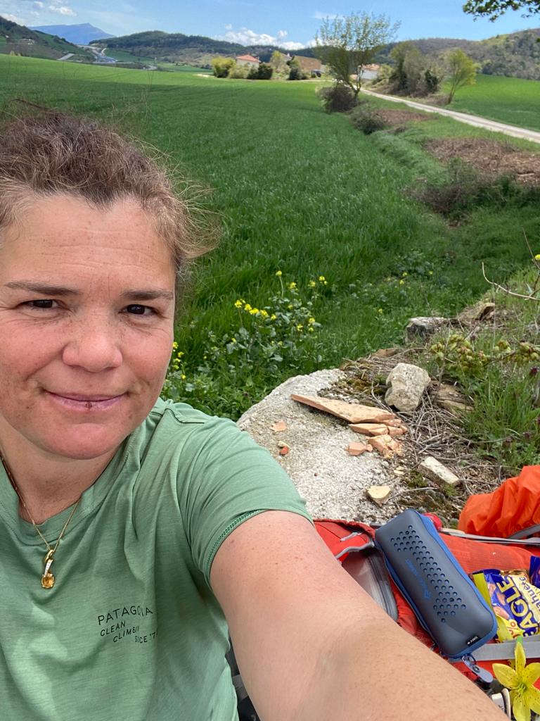 Originele foto van Annemie op dag 6: Sangüesa naar Monreal
