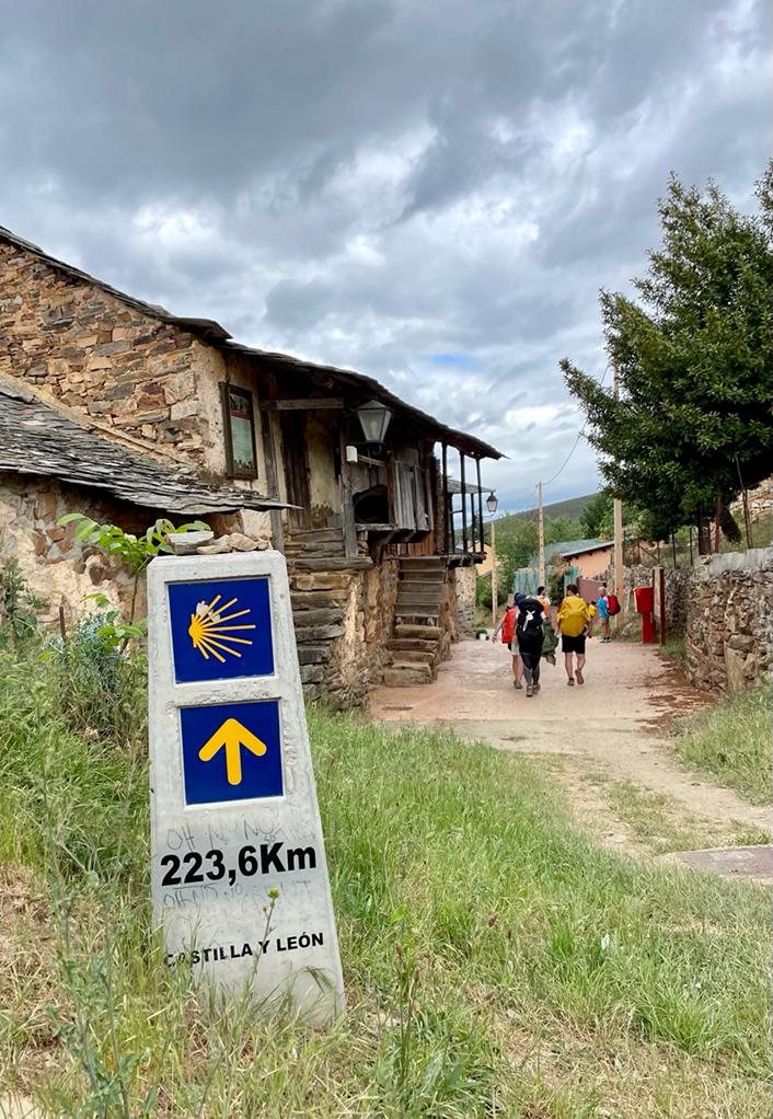 Originele foto van Annemie op dag 28: Foncebadón naar Ponferrada