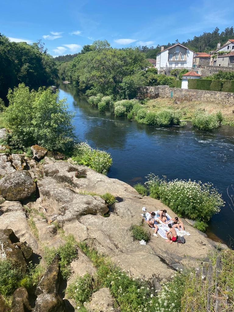 Originele foto van Annemie op dag 38: Santiago de Compostela naar Negreira