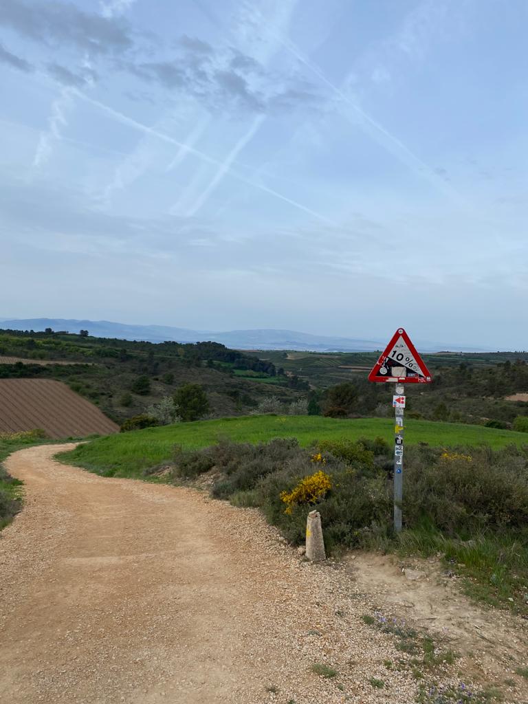Originele foto van Annemie op dag 11: Sansol naar Logroño