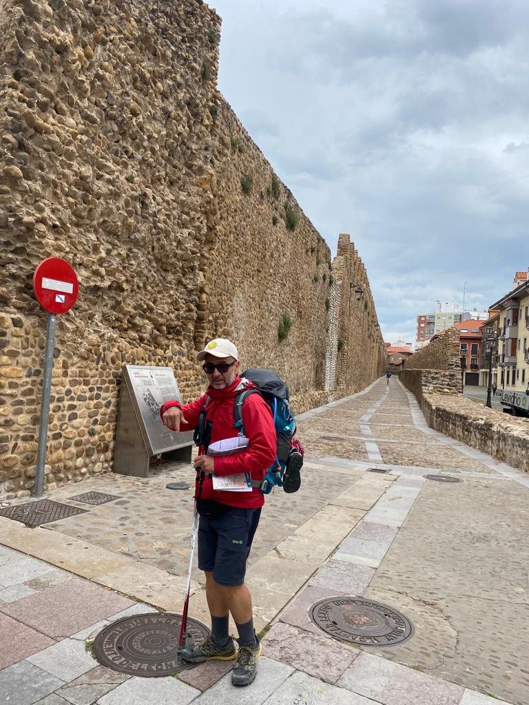 Originele foto van Annemie op dag 23: Puente Villarente naar León