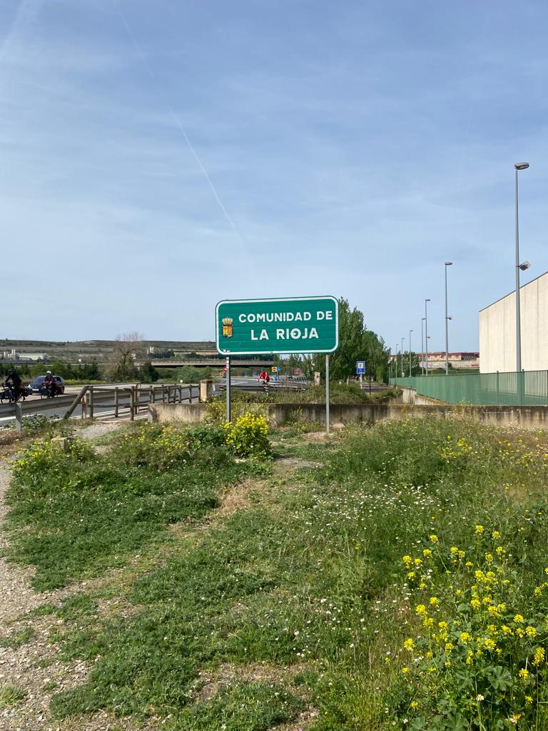 Originele foto van Annemie op dag 11: Sansol naar Logroño