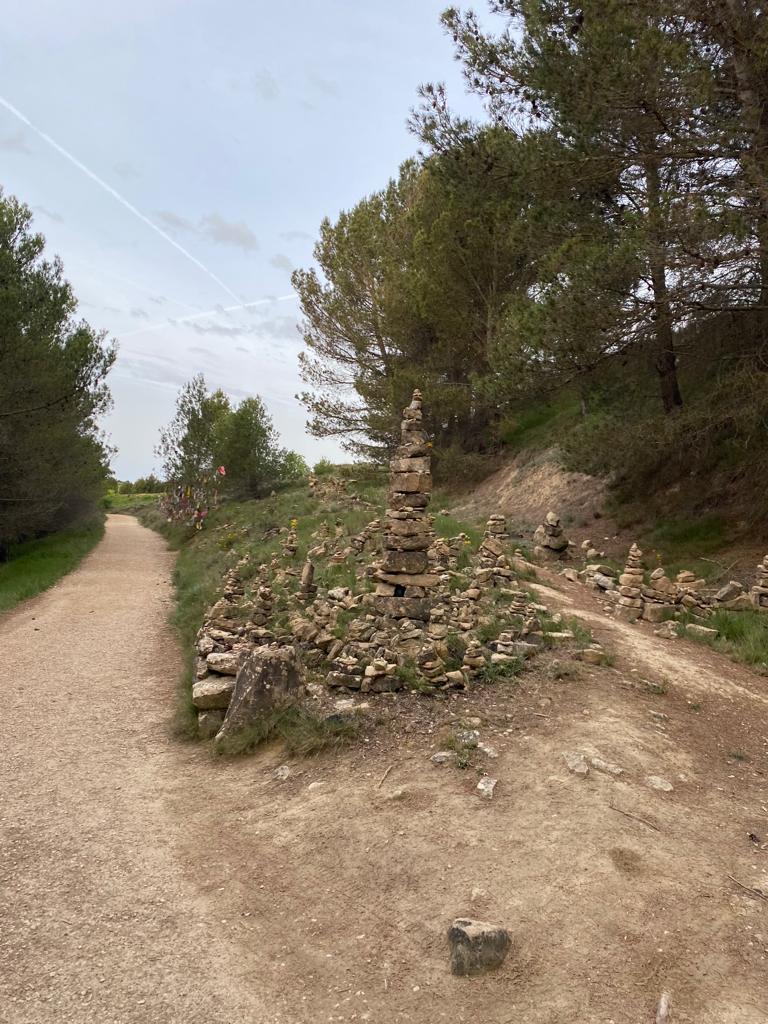 Originele foto van Annemie op dag 11: Sansol naar Logroño