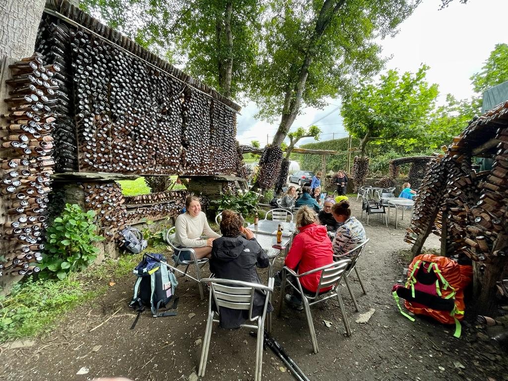 Originele foto van Annemie op dag 35: Melide naar O Pedrouzo