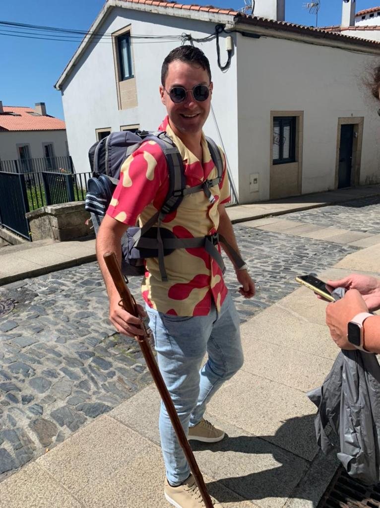 Originele foto van Annemie op dag 37: Santiago de Compostela naar Santiago de Compostela