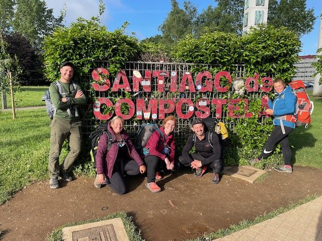 Originele foto van Annemie op dag 36: O Pedrouzo naar Santiago de Compostela