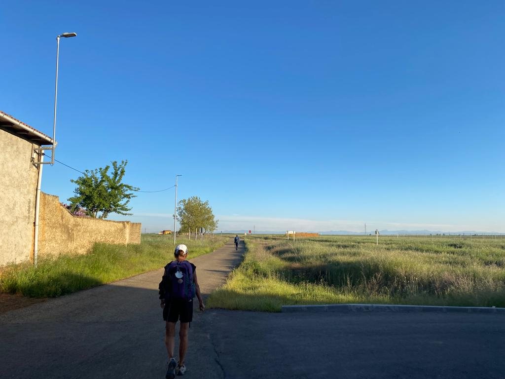 Originele foto van Annemie op dag 22: Bercianos del Real Camino naar Puente Villarente