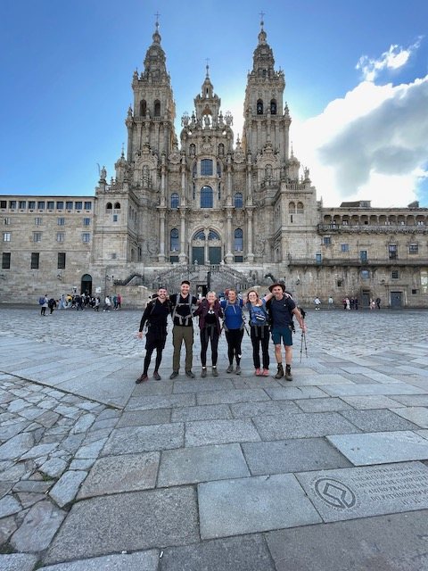 Originele foto van Annemie op dag 36: O Pedrouzo naar Santiago de Compostela