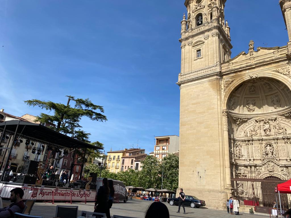 Originele foto van Annemie op dag 11: Sansol naar Logroño