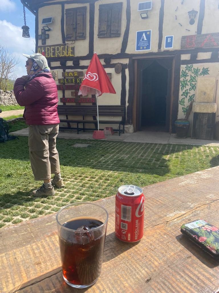 Originele foto van Annemie op dag 15: Belorado naar Agés