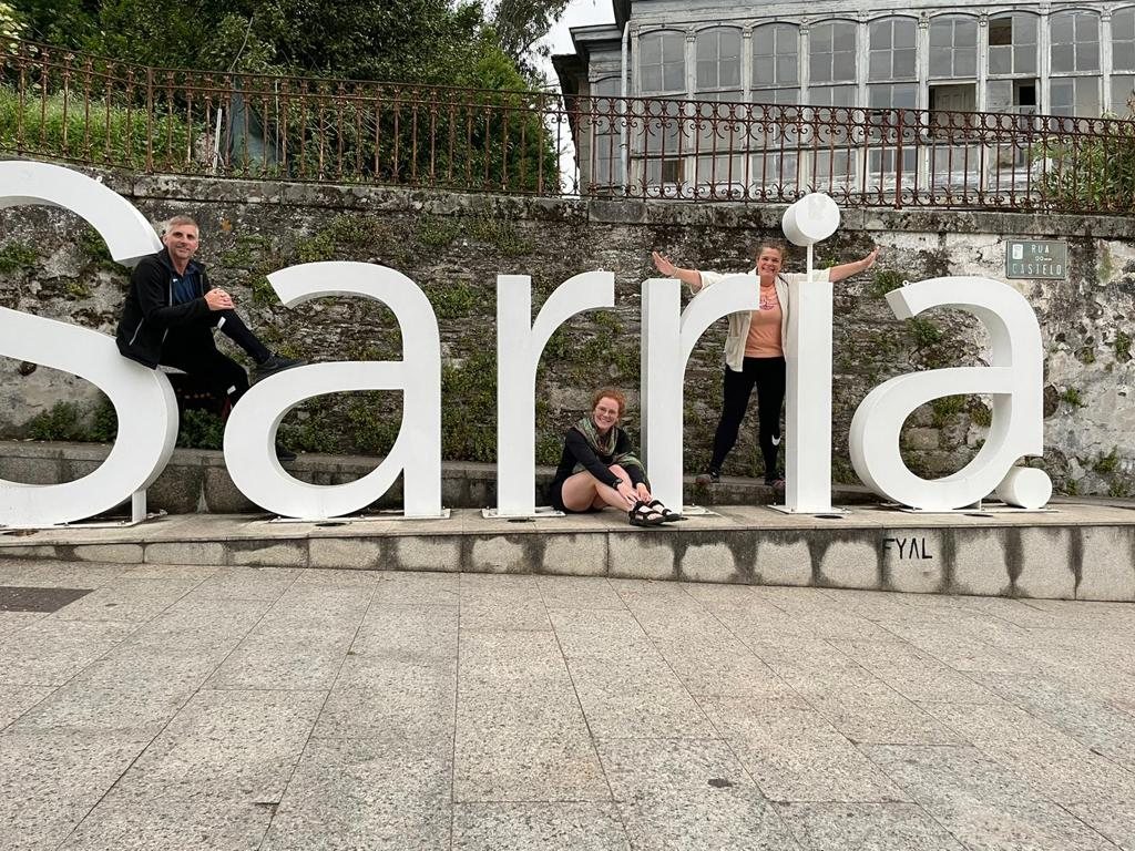 Originele foto van Annemie op dag 32: Fonfría naar Sarria