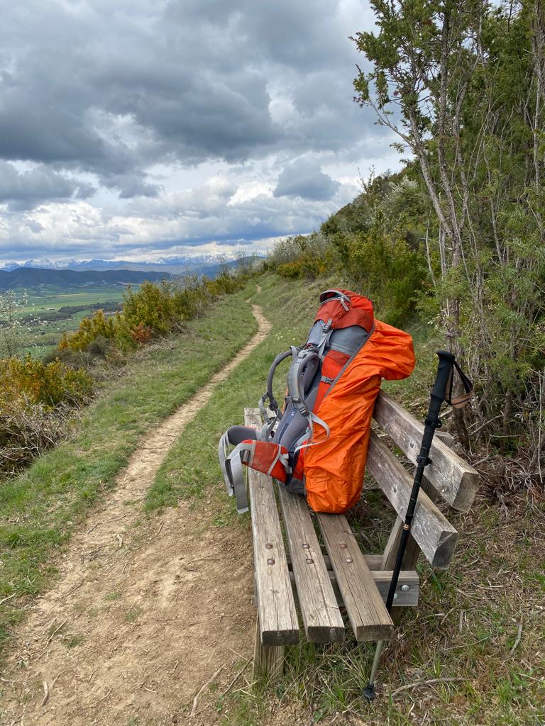 Originele foto van Annemie op dag 3: Jaca naar Arrés