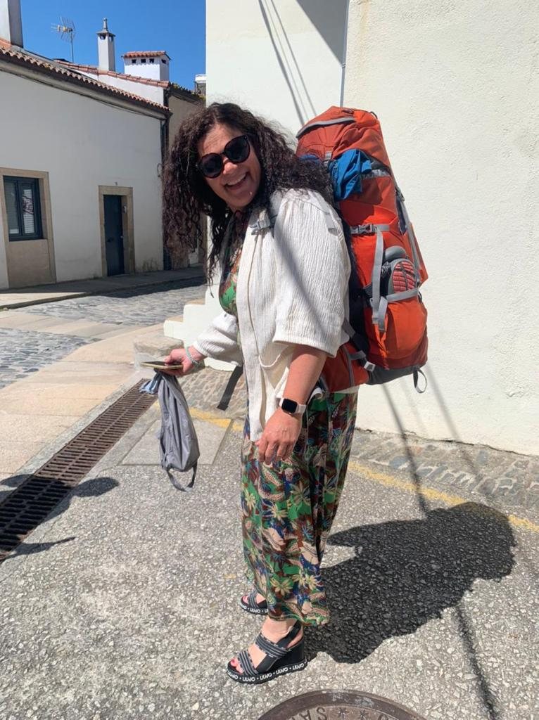 Originele foto van Annemie op dag 37: Santiago de Compostela naar Santiago de Compostela