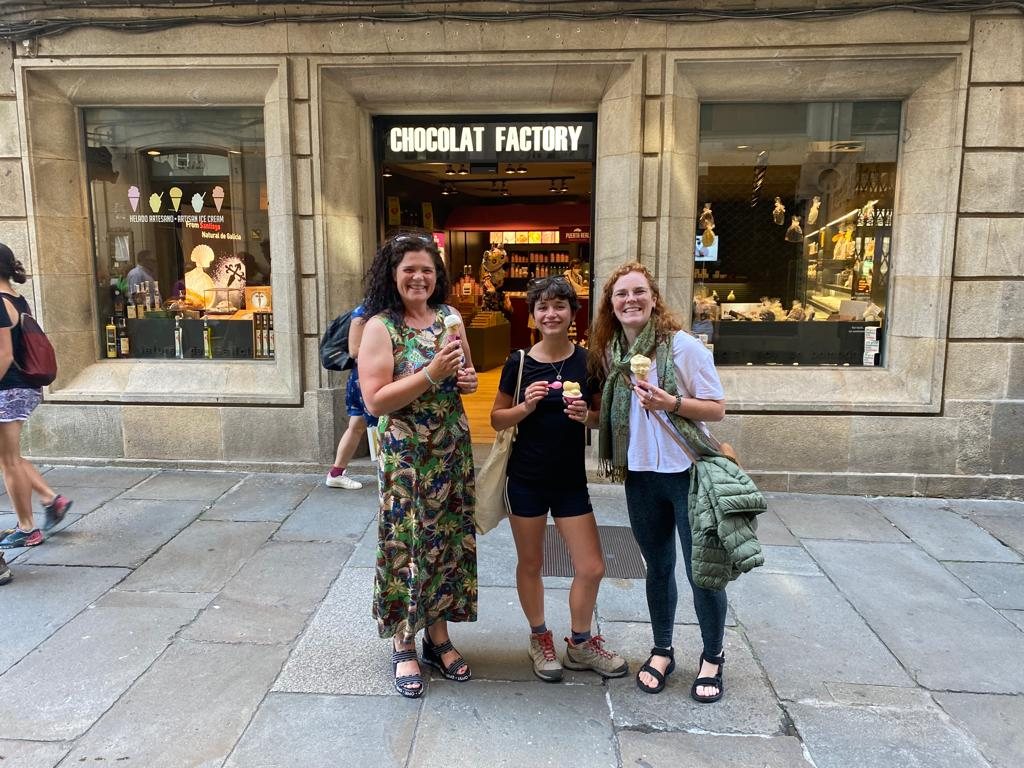 Originele foto van Annemie op dag 37: Santiago de Compostela naar Santiago de Compostela