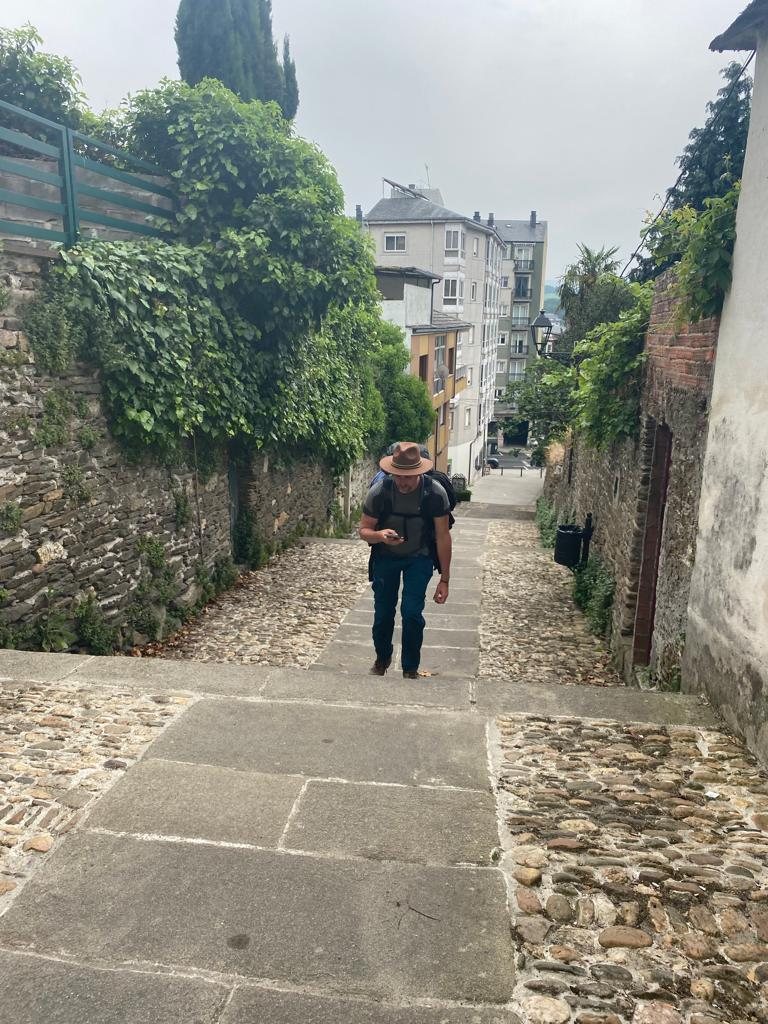 Originele foto van Annemie op dag 32: Fonfría naar Sarria