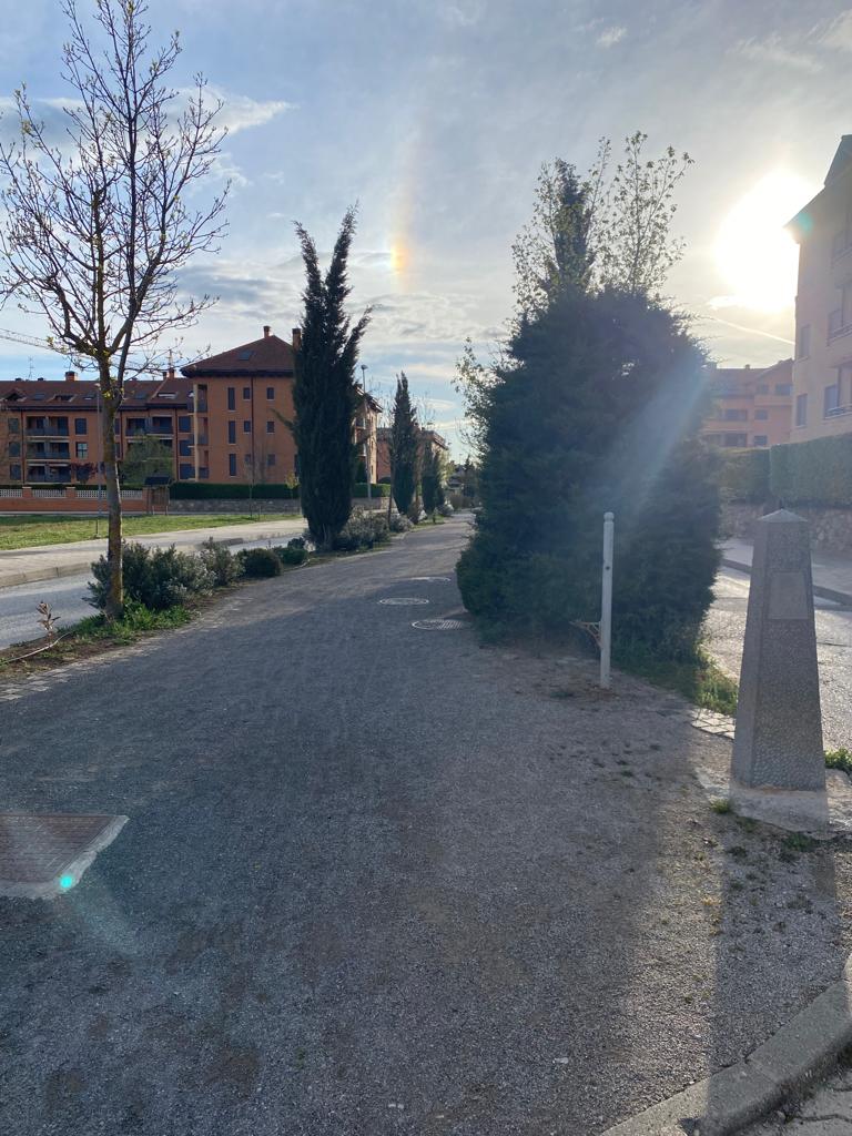 Originele foto van Annemie op dag 2: Villanua naar Jaca