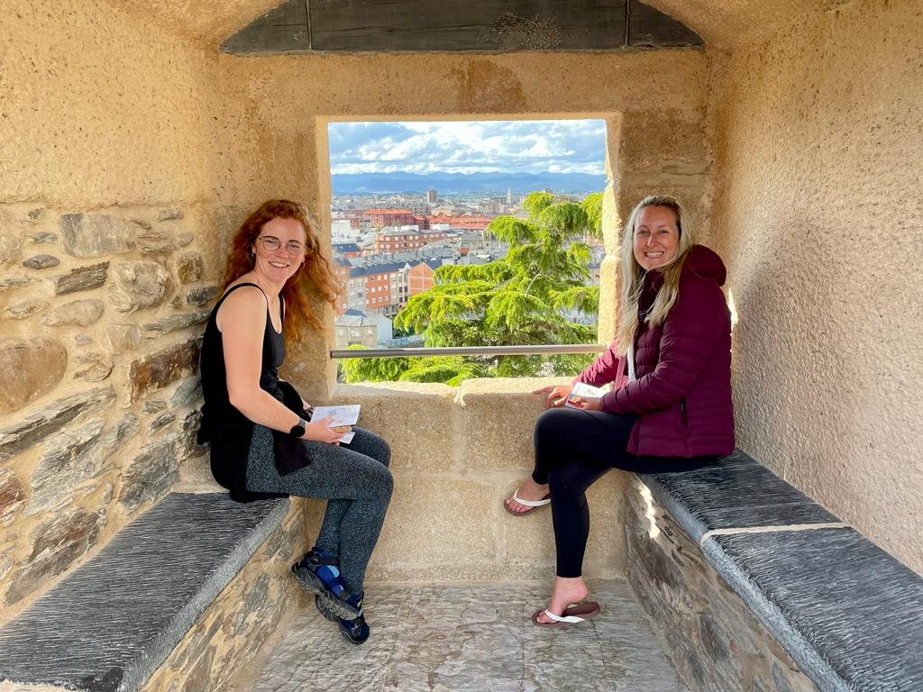 Originele foto van Annemie op dag 28: Foncebadón naar Ponferrada