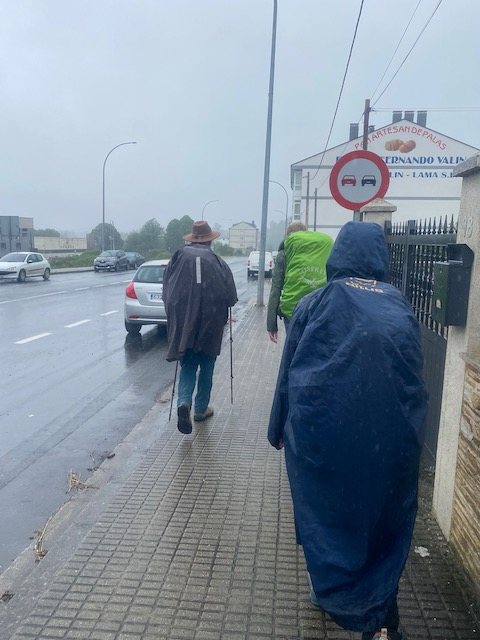 Originele foto van Annemie op dag 34: Ventas de Narón naar Melide