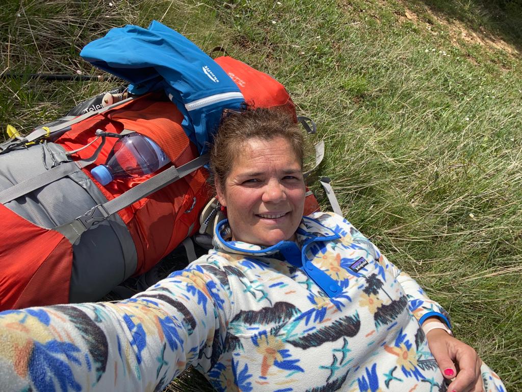 Originele foto van Annemie op dag 3: Jaca naar Arrés