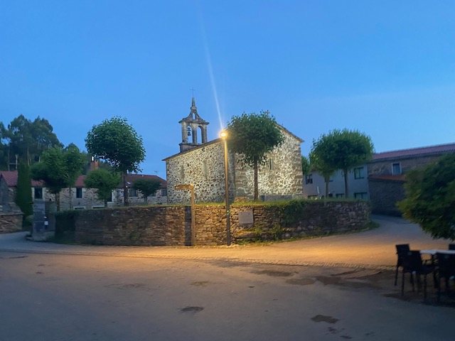 Originele foto van Annemie op dag 36: O Pedrouzo naar Santiago de Compostela