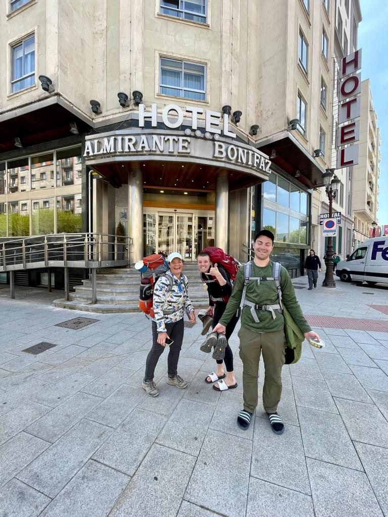 Originele foto van Annemie op dag 16: Agés naar Burgos