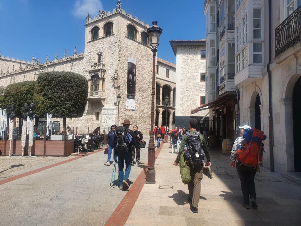 Originele foto van Annemie op dag 16: Agés naar Burgos