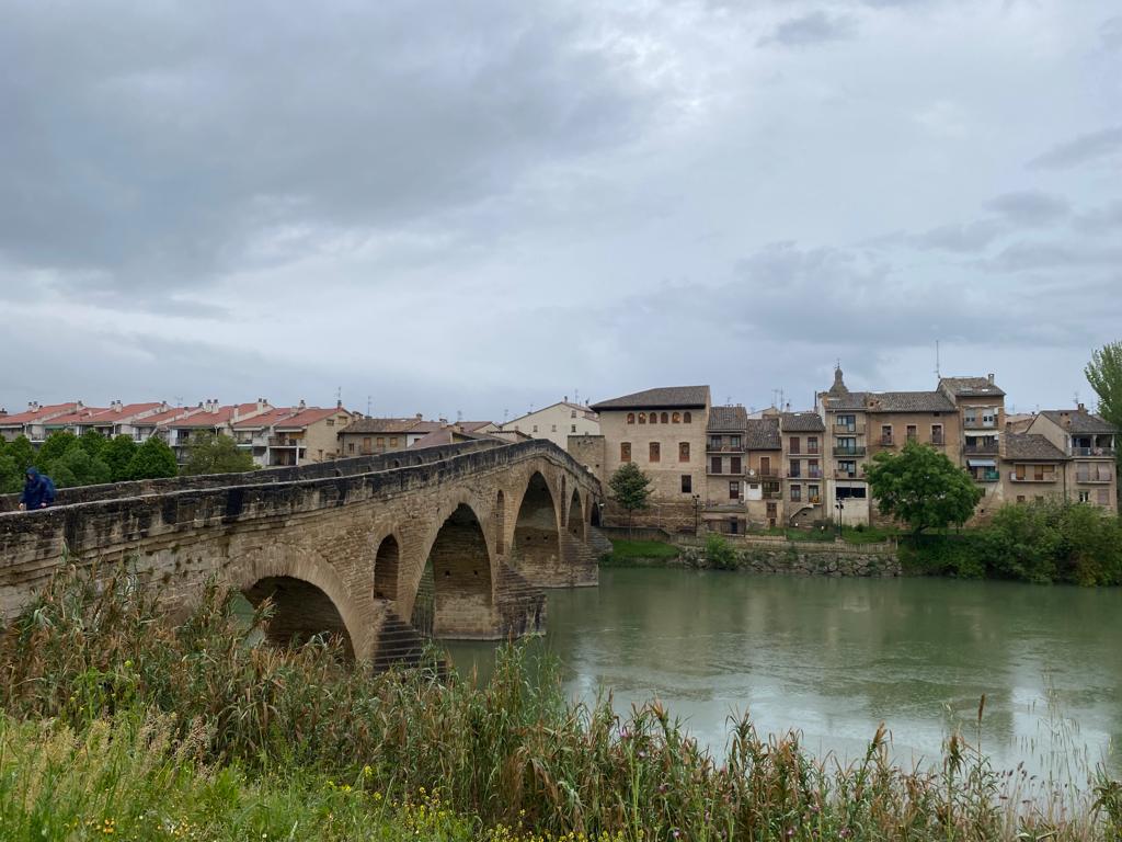 Originele foto van Annemie op dag 9: Puente la Reina naar Estella/Lizarra