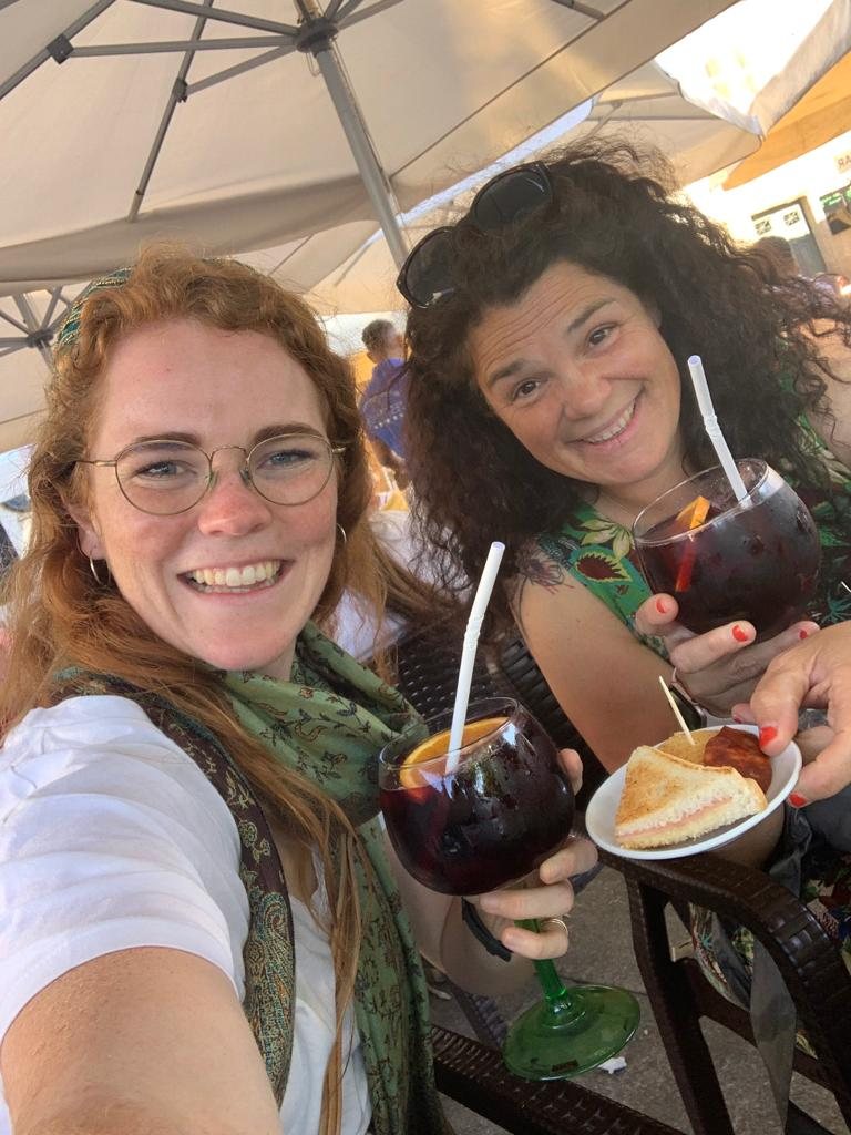 Originele foto van Annemie op dag 37: Santiago de Compostela naar Santiago de Compostela